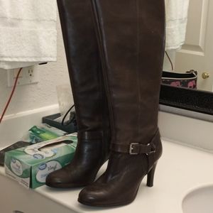 Ralph Lauren Boots With 3" Heel